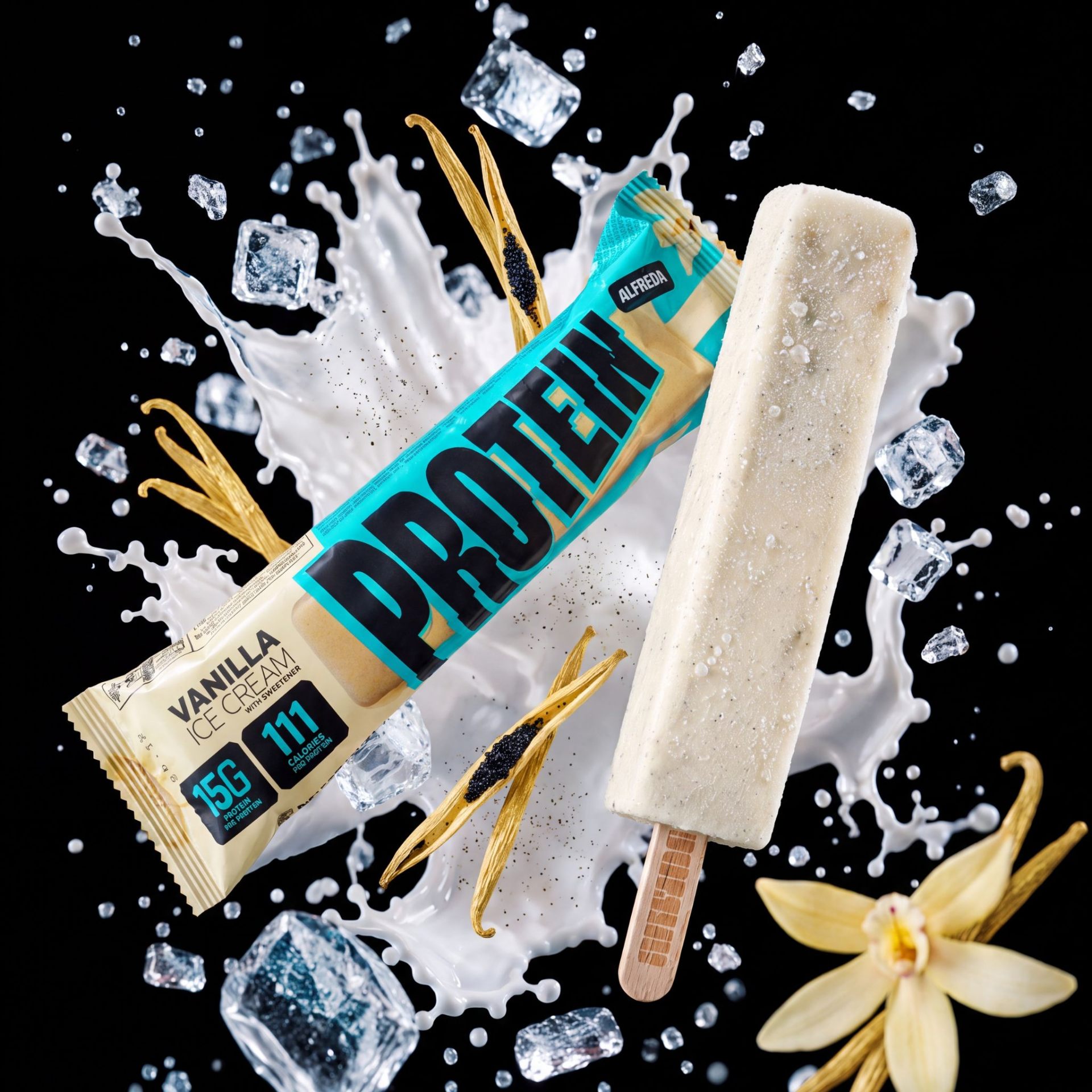 ALFREDA Protein Ice Cream — Vanilla